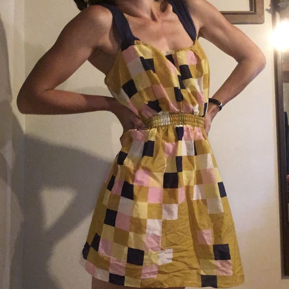 Anthro Lilka Chemise Pajamas, silk cotton